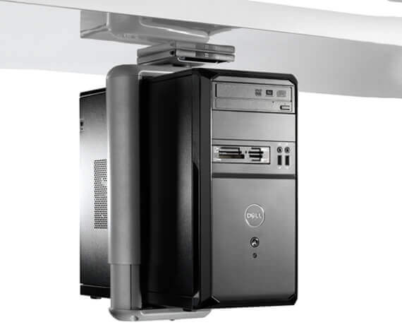 Ergomotion-vertical-cpu-holder - Best Electric Standing Desks & Tv Lifts Company, Australia Cpu-holder-ergomotion